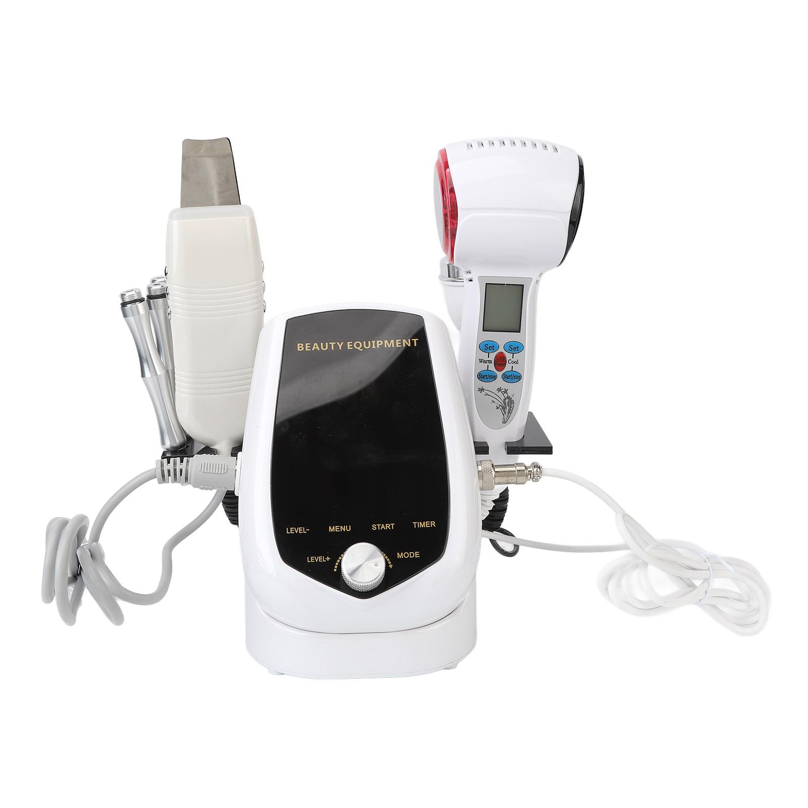 

Аппарат для алмазной микродермабразии 5 в 1, устройство для алмазной микродермабразии лица 100‑240 В ЕС EU Plug