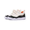 Jordan Air Jordan 11 Retro Little Fle Low Top Toddler Shoes Black White Orange Infant And Toddler BQ7102-108