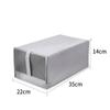 Shoe Storage Box No Installation Large Flip Style Storage Shoe Cabinet Dust-Proof Foldable Fabric Shoe Box YLE367