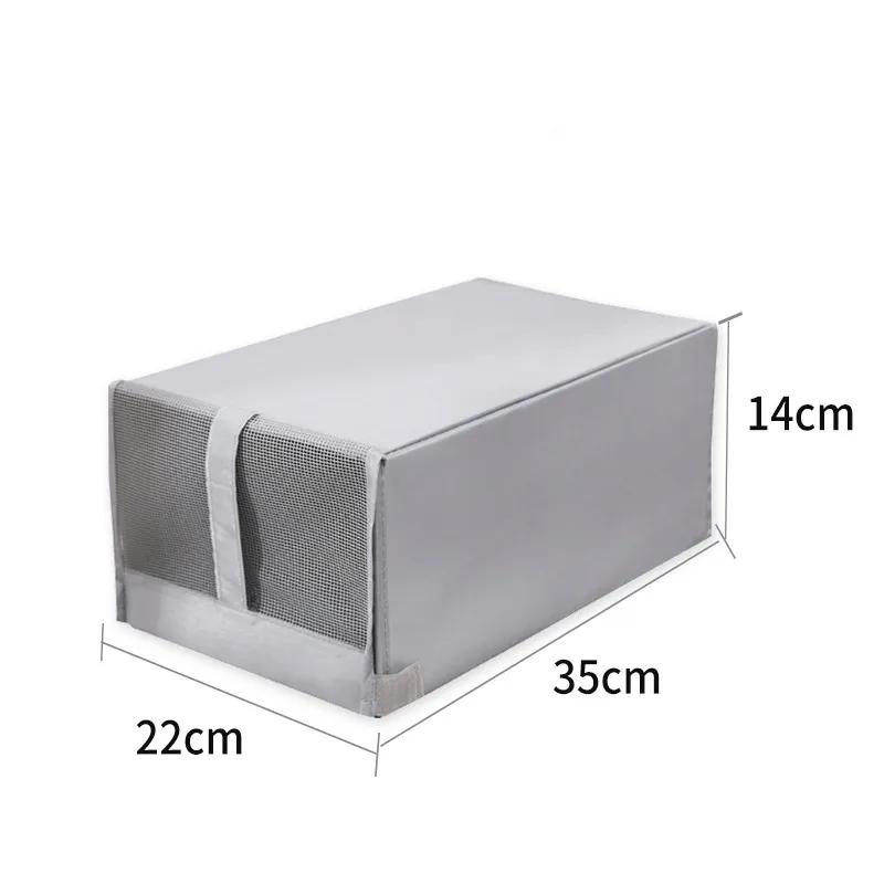 Shoe Storage Box No Installation Large Flip Style Storage Shoe Cabinet Dust-Proof Foldable Fabric Shoe Box YLE367