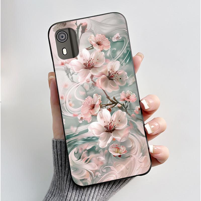 Cute Case For Nokia C02 (TA-1522) / C2 2nd Edition Funda Capa Printing Shell Protective Cover Soft Silicone Cartoon Phone Casing
