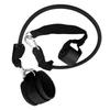 Ankle Strap Set Double Metal DRing Fitness Ankle Strap for Legs Butt and Core Exercise(Black Set )