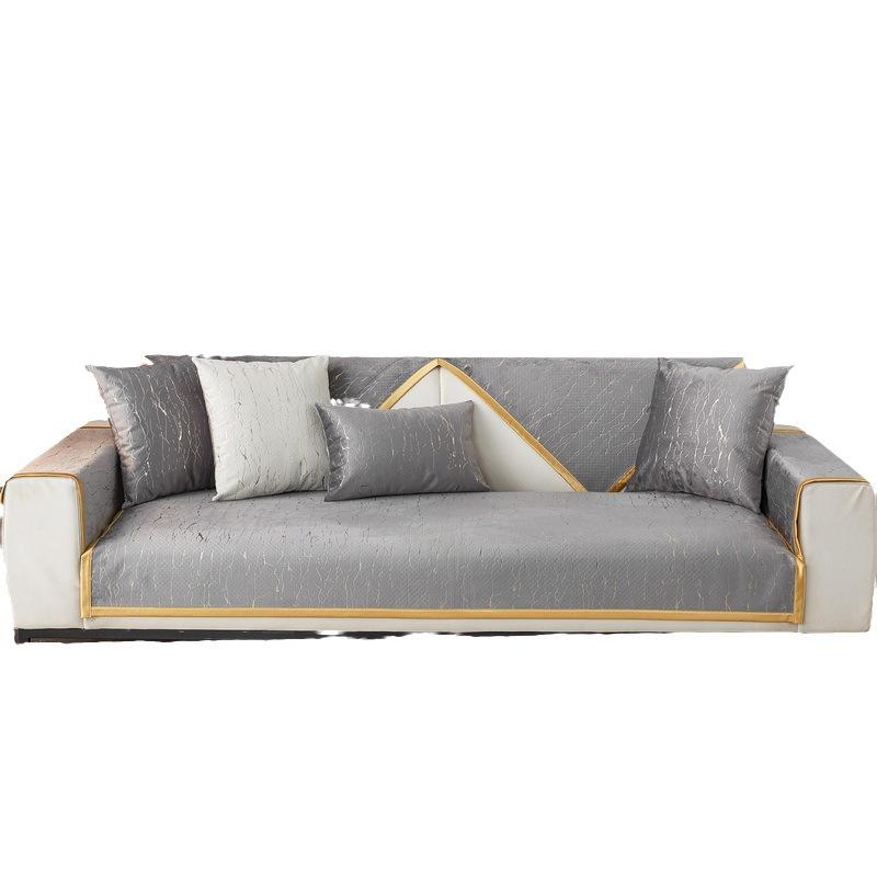 Light Luxury Chenille Sofa Cushion, Non-Slip, Universal In All Seasons, Fashionable Seat Cushion, High-End Luxury Sofa Cover, Cloth Towel