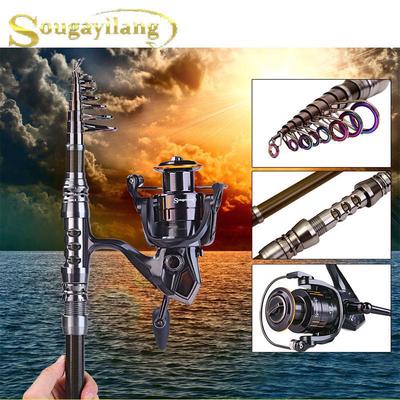 Saltwater Freshwater Telescopic Fishing Rod Or Fishing Reel Spinning - Fishing Tackle Perfect Match