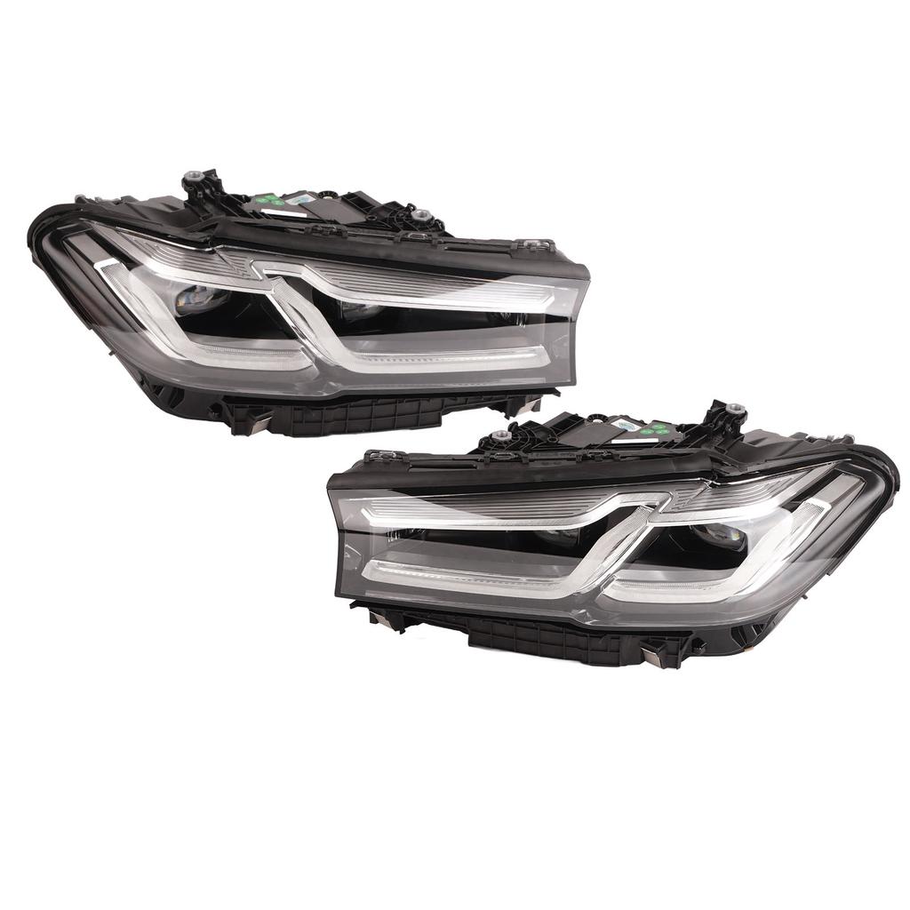 Upgrades LCI Style Adaptive LED Headlight Headlamp L R Replacement for 5 Series G30 G31 LHD