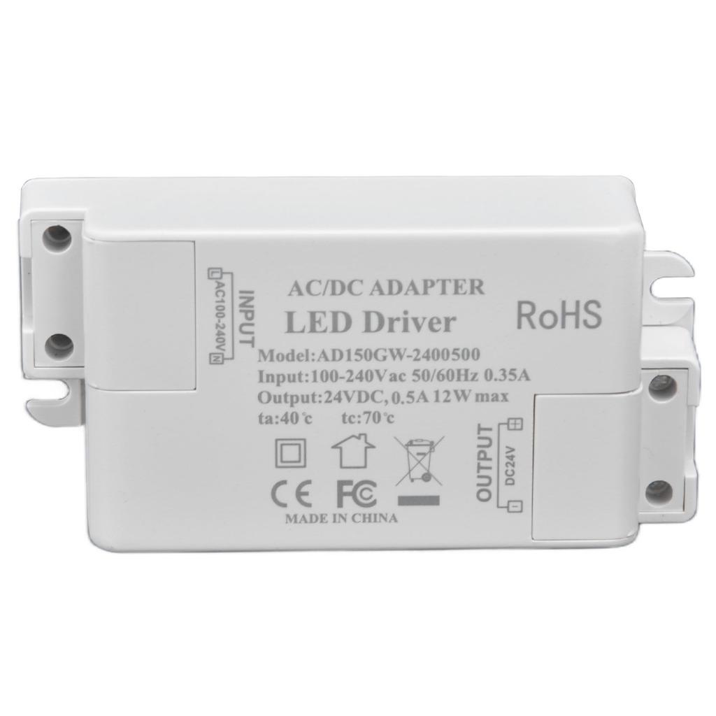 12W LED Driver Low Voltage Constant Current LED Power Supply Transformer for LED Lights