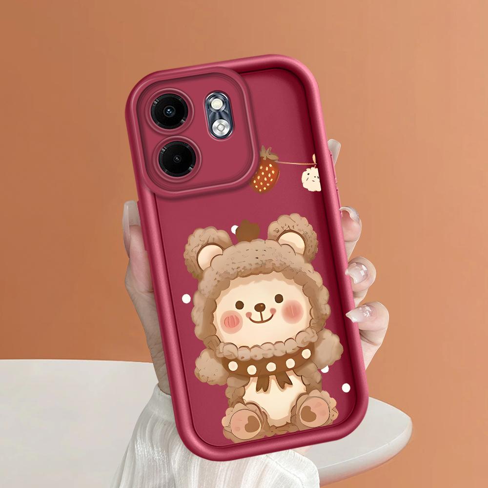 Weiche Silikon Handyhülle Vollabdeckung Kamera Stoßfeste Schutzhülle für Huawei Honor Infinix Tecno iPhone Motorola Google