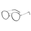 Retro Street Shooting Ladies Sunglasses Famous Luxury Brand Design Round Frame Women'S Glasses Prescription 0 -0.5 -0.75 To -6.0