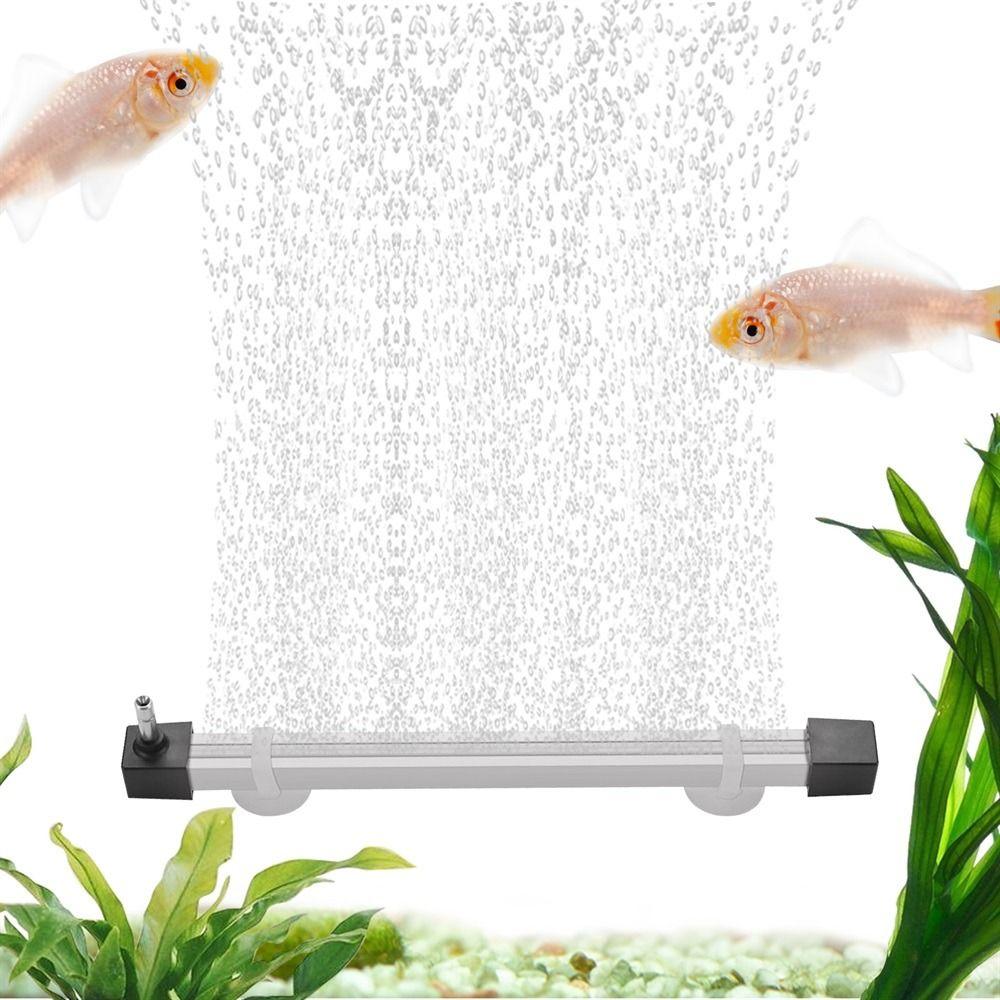 1Pcs Nano Bubble Curtain Aquarium Air Stone Bar 20/40cm Fish Tank Aerator  for Aquarium Fish Tank