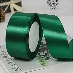 100% Polyester Single Face Satin Ribbon Roll 38 mm 1.5 Inch Custom Printed for Decoration and Wrapping