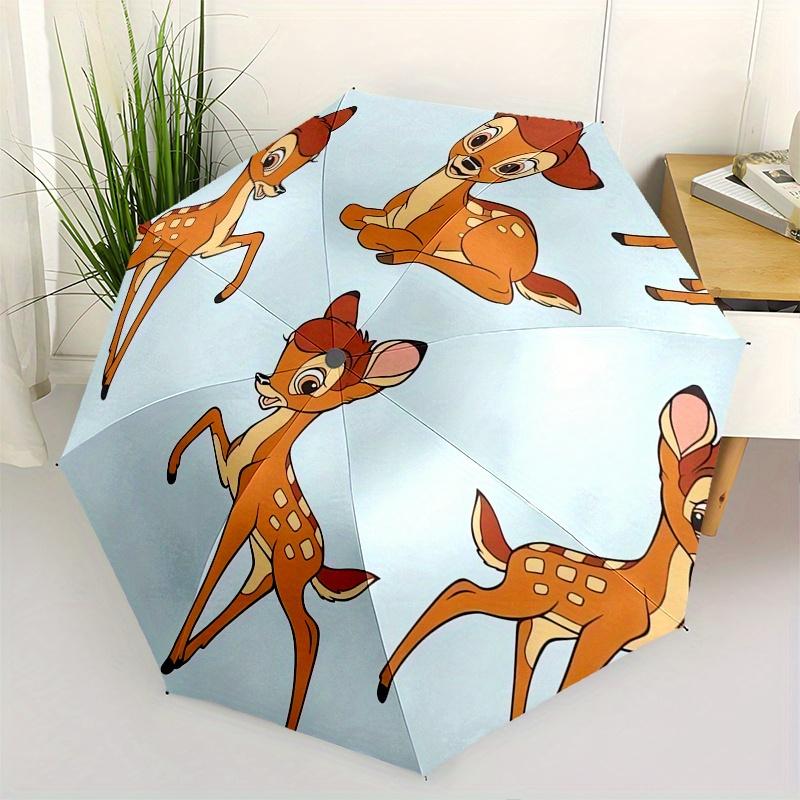 

Disney Bambi,SkinnyDip Automatic Opening and Closing Umbrella - Suitable for all occasion and business umbrella, unisex portable tri-fold sm