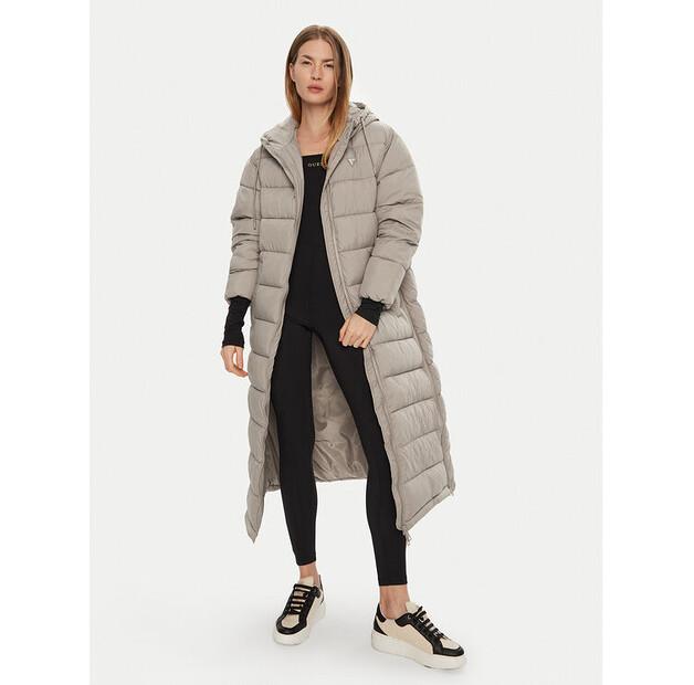 Пуховик Guess V4BL04 WFYE2 серый Regular Fit