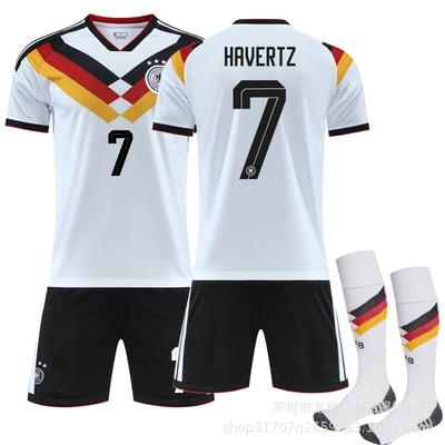 Soccer Uniform Set, Short Sleeve Football Jersey and Shorts Sportswear Kit for Training, Matches and Team Activities