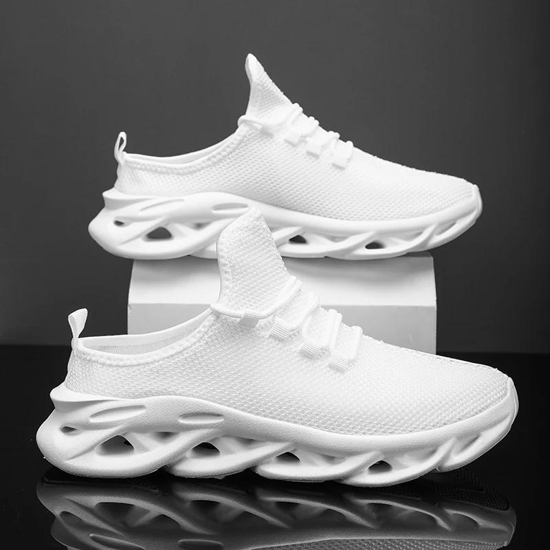 Yrzl Half Slippers Men Casual Shoes Men Breathable Mesh Lightweight Sports Outdoor Slip On Cushioning Walking Half Shoes Man