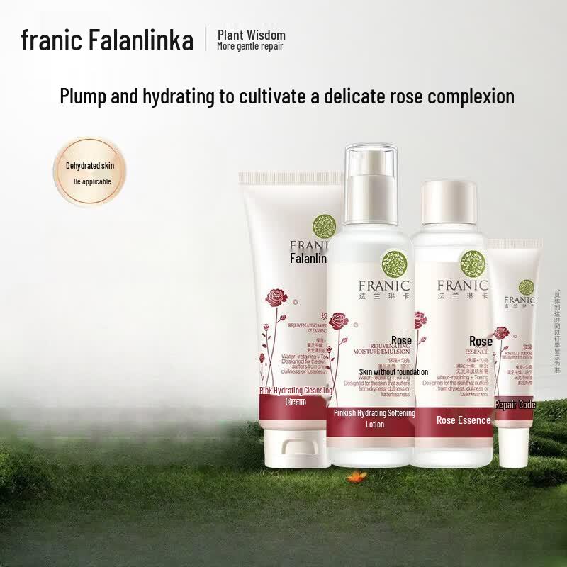 FRANIC Rose Hydrating & Soothing Skincare Gift Set