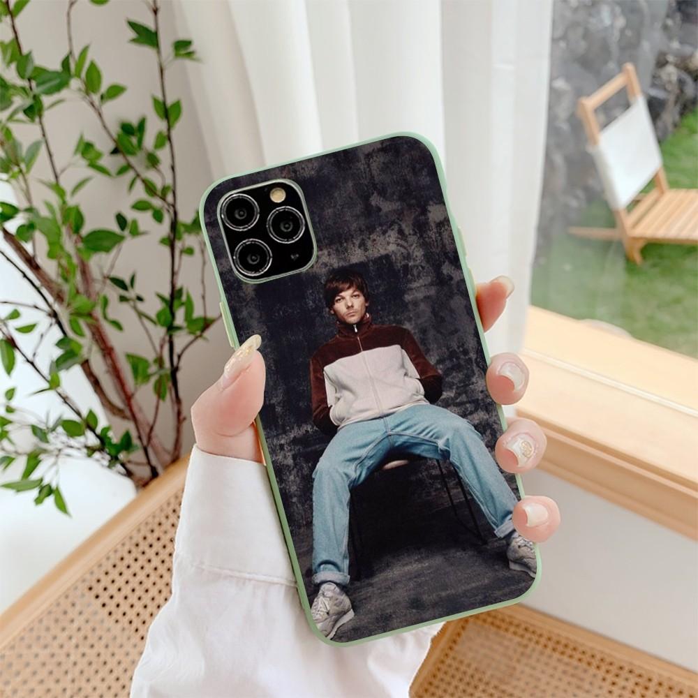 L-Louis Singer T-Tomlinson Phone Case For IPhone 14 11 12 13 Mini Pro Xs Max 8 7 6 6S Plus X XR Solid Candy Color Case