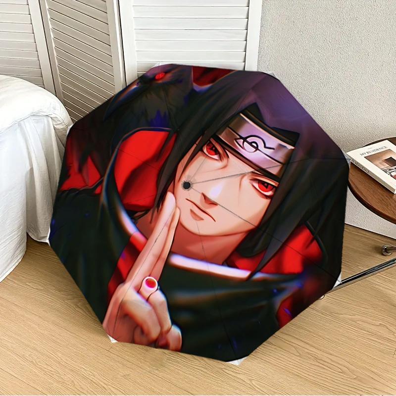 

1pc Sharingan, Ninja Automatic Folding Umbrella] Durable Iron Frame & Rod, Portable Folding, Makes a Great Holiday Gift yy251016270