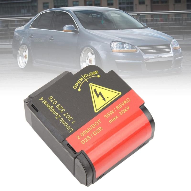 Headlight Ballast Replacement Unit 1307329076, Marked Housing Single Part for Vehicle Lighting Repair and Lamp Maintenance Tasks