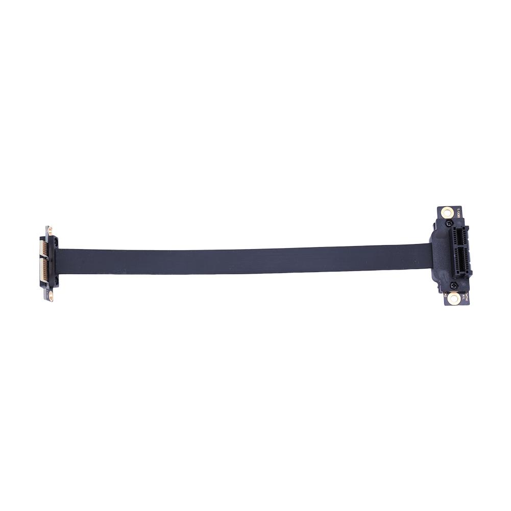 PCI-E3.0 PCI Express 36PIN 1X Extender Extension Cable with Gold-Plated Connector 90/180 Degree 20cm Extension Cord