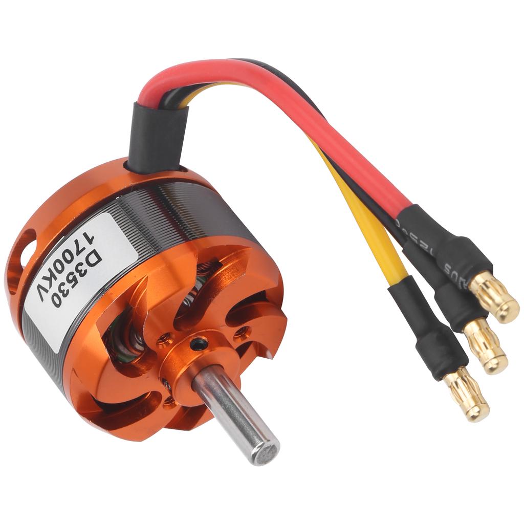 D3530 1700KV Brushless Outrunner Motor Replacement with Adapter for Remote Control Plane