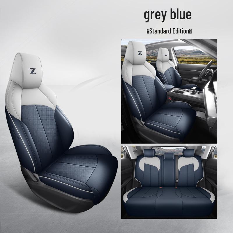 Oshan Z6 Universal Full Leather Car Seat Cushion, All-Season Model