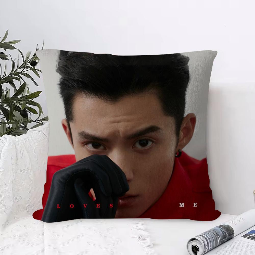 Cosmetic Playlover Cushion Cover Anti-dustmite Pillowcase Invisible Zipper Silky Short Plush Sofa Cushion Cover