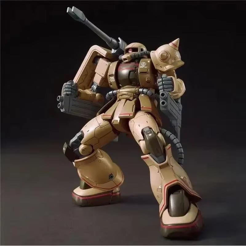

2025 Gto Zaku Hg 1/144 Ms-06k Assembly Model Action Figures Children S Toys Robot Plastic High Quality Model Collection Gifts