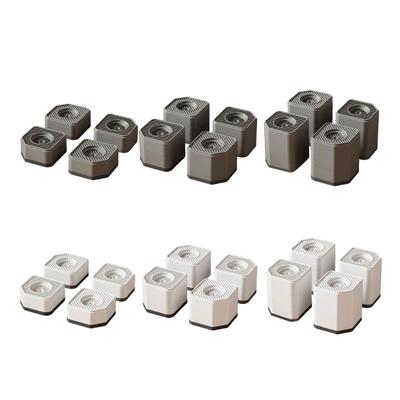 4Pcs Washing Machine Anti Vibration Pad Protector Feet Pads for Dryer Floor Protection Home Protector Pedestals Washer