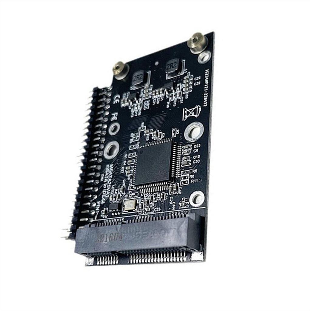 MSATA SSD to 44Pin 2.5 Inch IDE Adapter Card 150MB/S MSATA to PATA Adapter Converter Card Adapter Card for Laptop