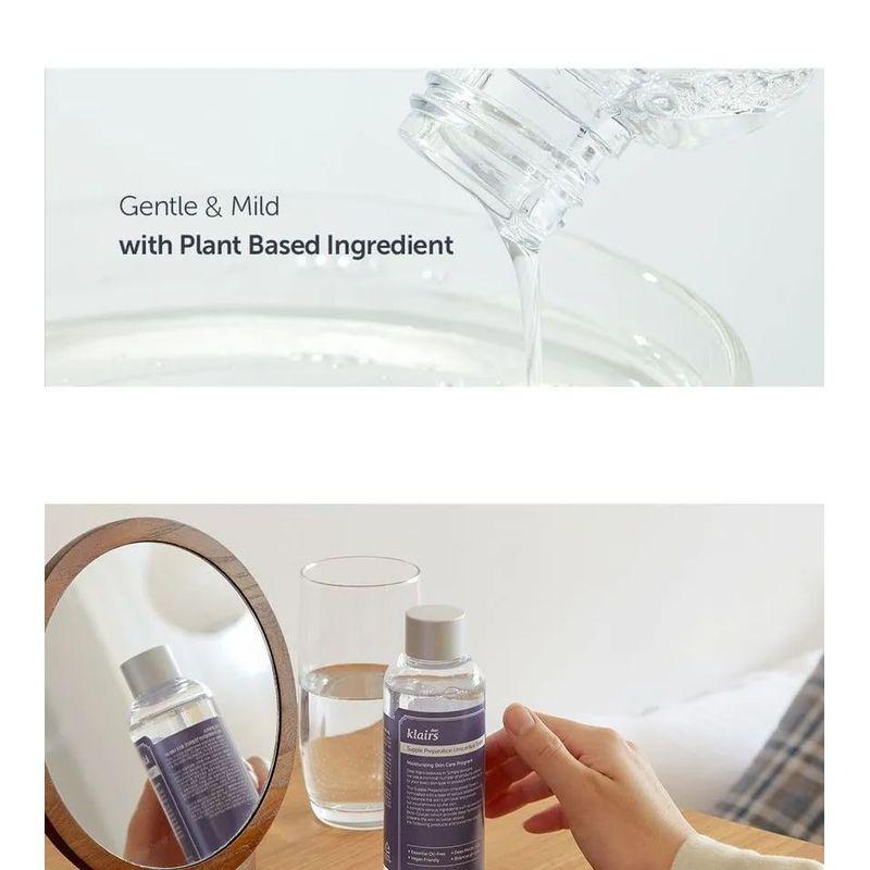 dear, klairs Supple Preparation Unscented Toner MINI