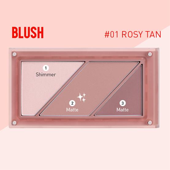 3ce Layer It All Blush Palette (5 Colors) 10.5g