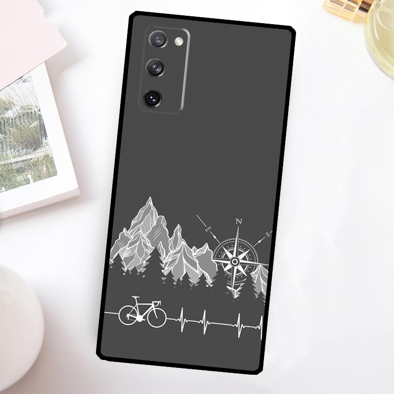 

MTB Mountain Bike Cycling Bicycle Case For Samsung Galaxy S24 Ultra S21 S22 S23 Plus S20 FE S8 S9 S10 Note 10 20 Ultra Cover Galaxy S24