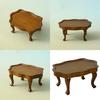 1/12 Dollhouses Furniture Coffee Table with Vintage Designs for Creating Life Like Scene and Elegant Model Display