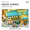 2350Pcs 3D Retro Chinese Villa Building Blocks Countyard Architecture Flower Garden Model Toys Creative DIY Blocks Bricks Decor