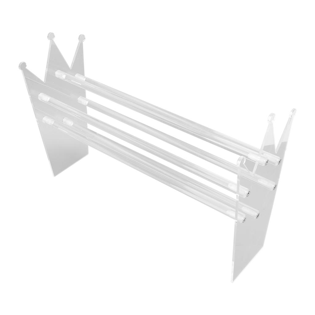 Acrylic Headband Holder Clear Jewelry Headband Organizer Headband Display Stand for Teen Girl Women