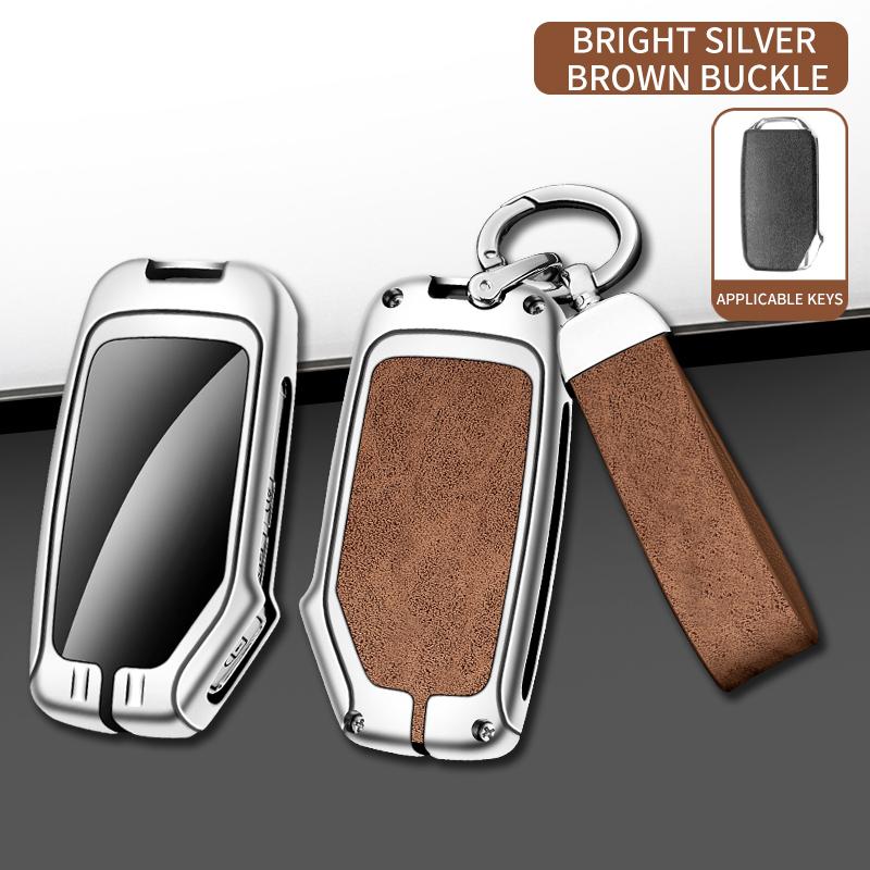 3/4 Button Car Key Case For Kia Gt Line Forte Seltos K3 K5 Sportage Ceed Soul Zinc Alloy Remote Control Key Case