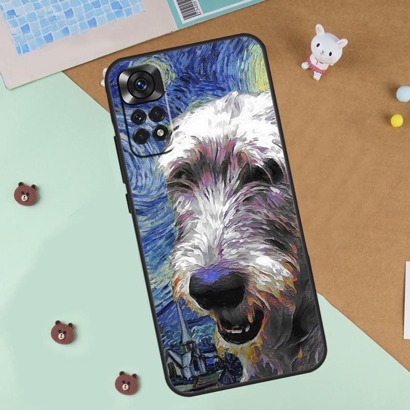 

Irish Wolfhound Dog Case For Xiaomi Redmi 14C 10C 12C 13C Cover For Redmi Note 13 Pro 14 9 10 11 12 10S 11S 12S Redmi Note 11