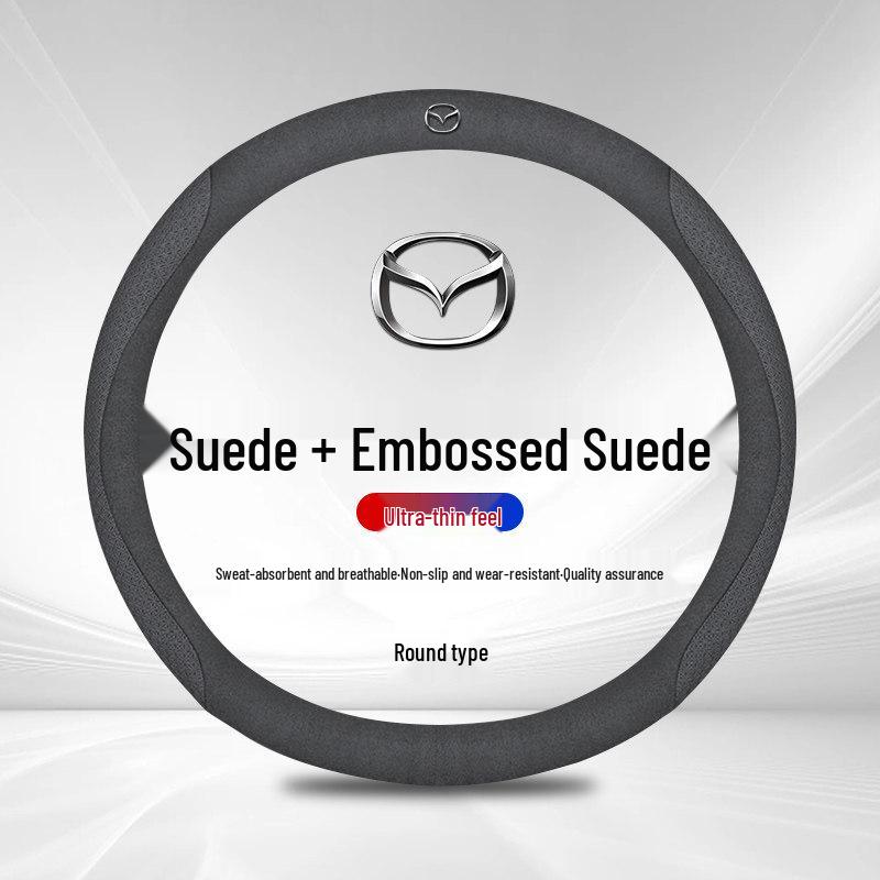 Mazda M6 Atenza Angkesaila Ruiyi Xingcheng CX4 CX5 Genuine Leather Steering Wheel Cover