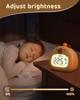 Capybara Alarm Clock With Night Light Timer Clock Cute Cartoon Multi-function Bedroom Kids Snooze Alarm Clock