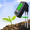 Six-in-one Hygrometer Sunlight PH Meter Temperature Humidity Soil Fertility Garden Plant Flower Moisture Meter Soil Humidity Detector