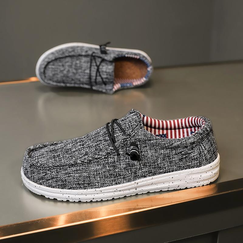 

Модные мужские сетчатые лоферы Осень Мужские вулканизированные туфли Дышащие Легкие Походные Уличные Спортивные Туфли Zapato Abierto Scarpa Aperta 39 чёрный