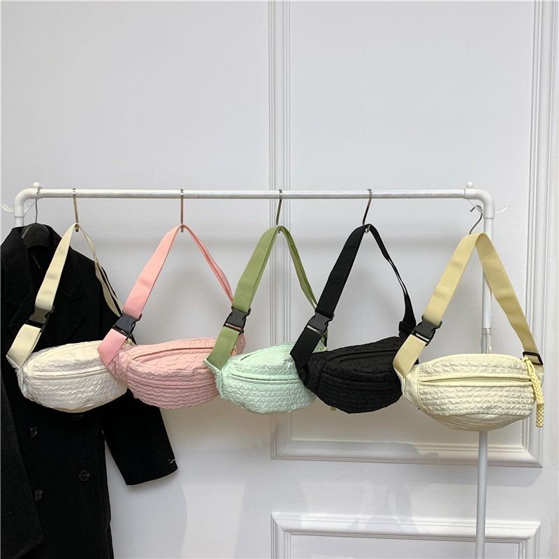 Breast Bag Lightweight Girl Fashionable Fresh and Sweet Shoulder Bag Student Class Casual Messenger Bag Fanny Pack
