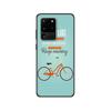 Black tpu Case For Samsung galaxy S20 /S20 PLUS/S20 ultra/S20+ /S20FE back cover BIKE CYCLING art