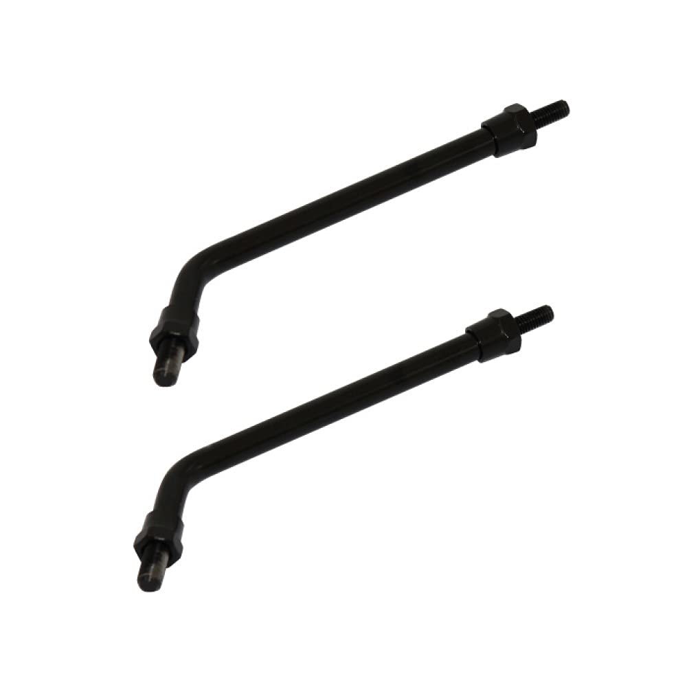 

Kawasaki Z2 Type Long Mirror Stays for Motorcycles 10mm (Black) (Mad Max) (2 pieces) чёрный