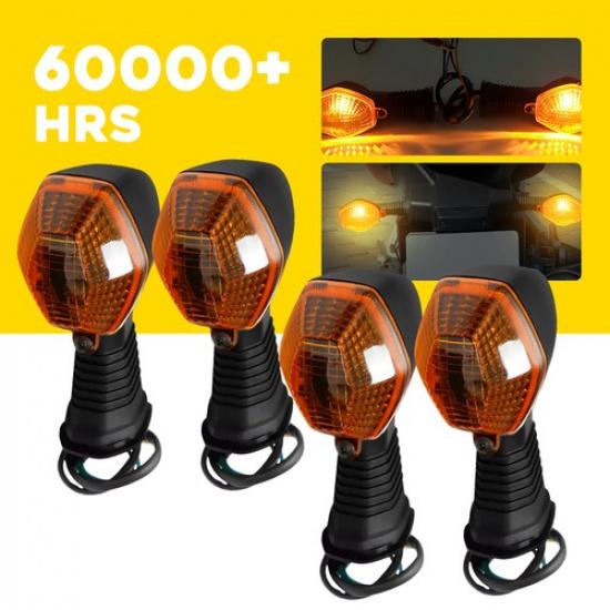 

For Suzuki V-Strom DL1000 1000 2004-2006 Turn Signal Lights Blinker Amber Light
