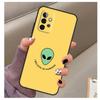 Cartoon Alien Case For Samsung Galaxy A34 A54 A14 A24 A53 A33 A23 A13 A15 A25 A52 A32 A22 A12 A51 A71