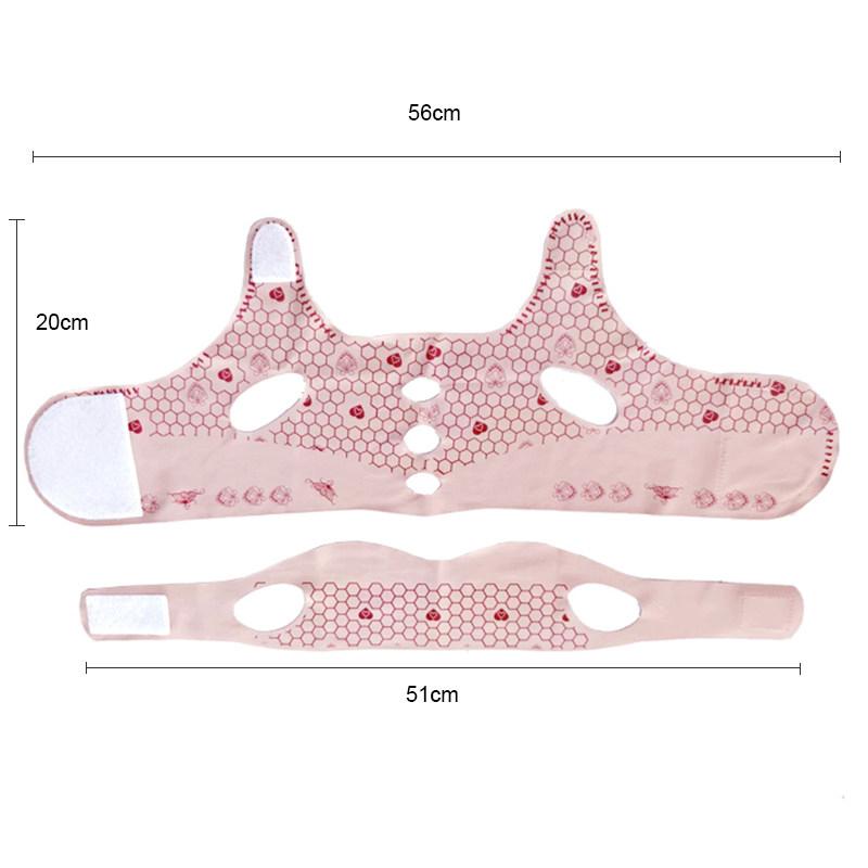 

Adjustable V-Shaped Facial Lifting Strap, Breathable And Reusable, Designed for Double Chin And Jawline Shaping Beauty Tool