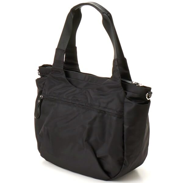Monica Round Tote Bag MONI01105 Light Gray 2-Way (12)