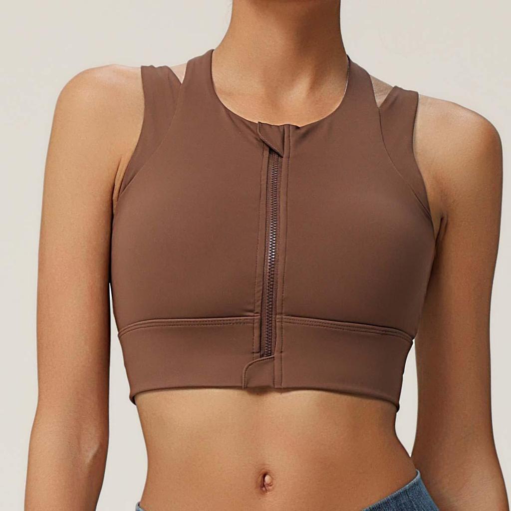 Plus-Size Women's High-Impact Sports Bra for Running & Fitness