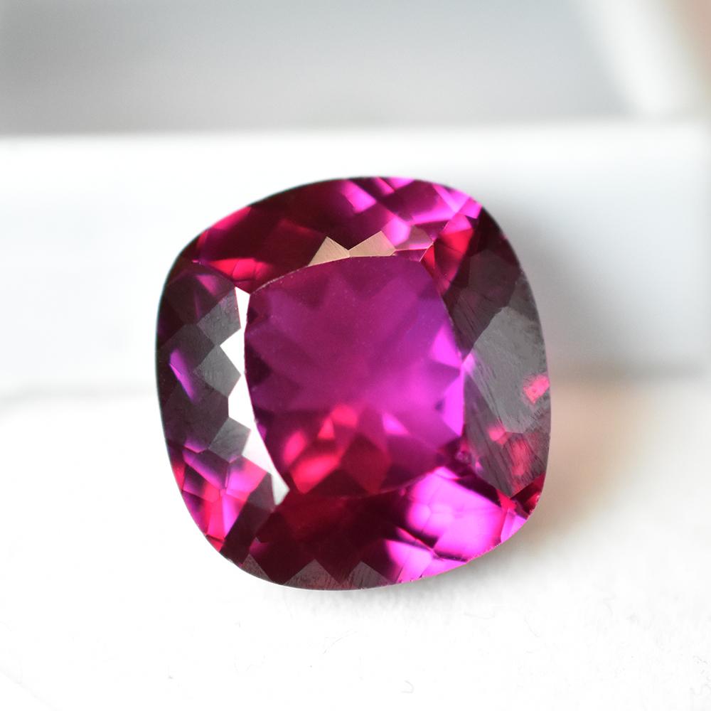 Natural Purple Sapphire 11.05ct Cushion Cut Certified Loose Gemstone